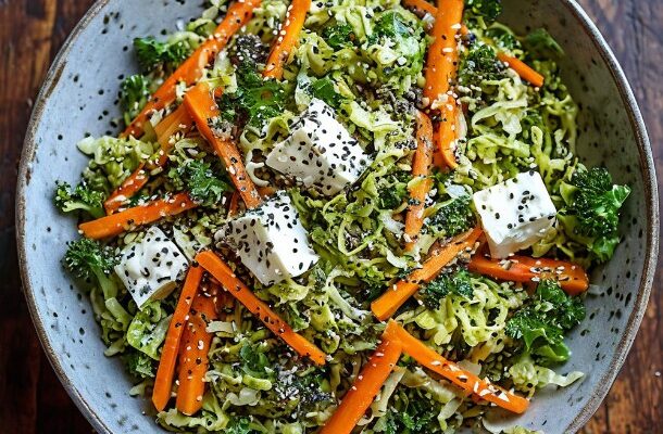 салат из кудрявой капусты